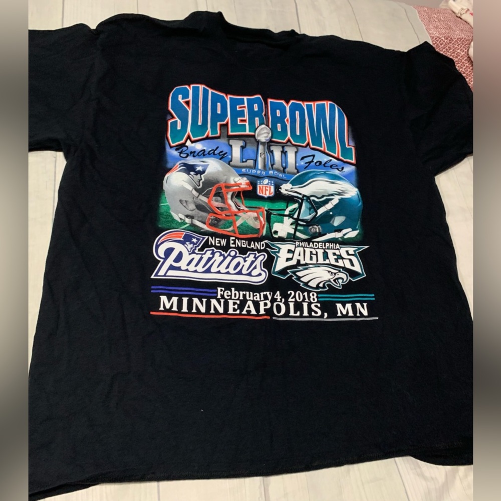 SUPER BOWL PATRIOTS VS EAGLES 2018 TEE